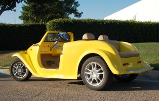 California Roadster Yellow Paint
